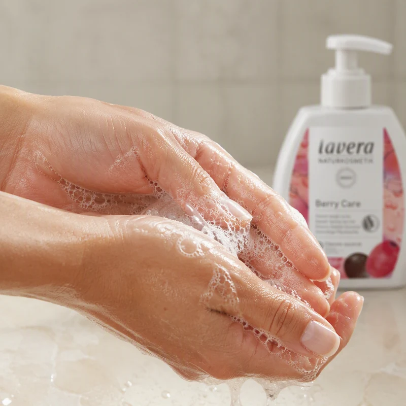 Savon pour les mains Lavera Fruits Rouges 250 ml