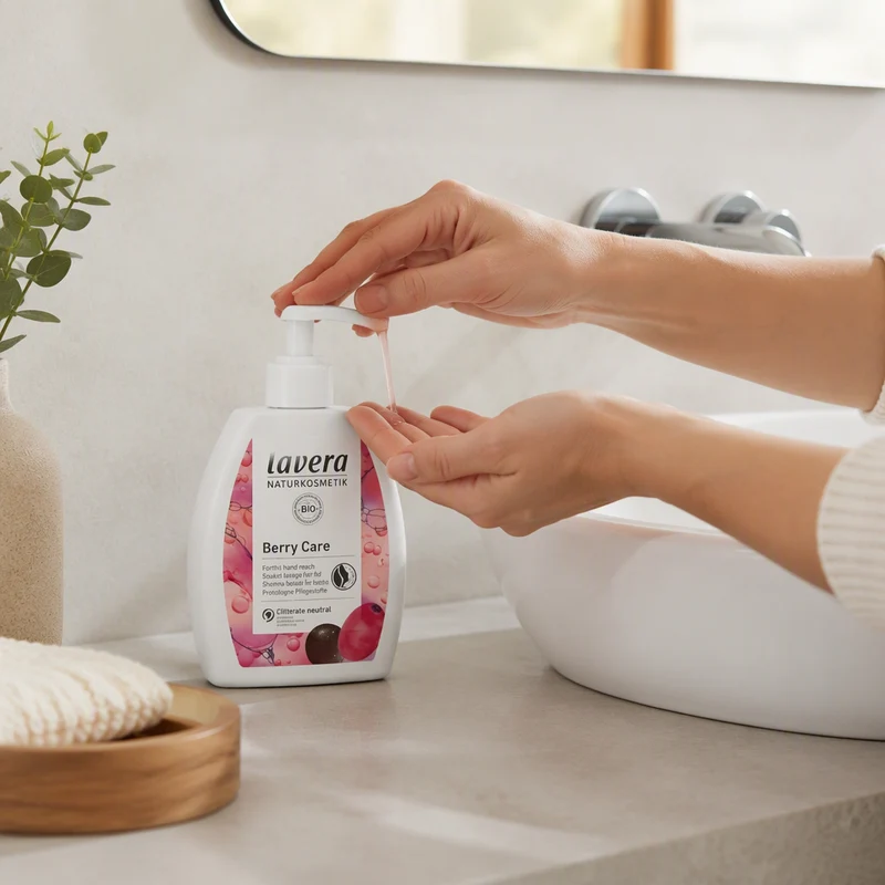 Savon pour les mains Lavera Fruits Rouges 250 ml