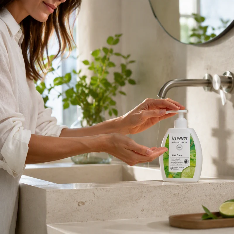 Savon pour les mains Lavera Fresh Lime 250 ml