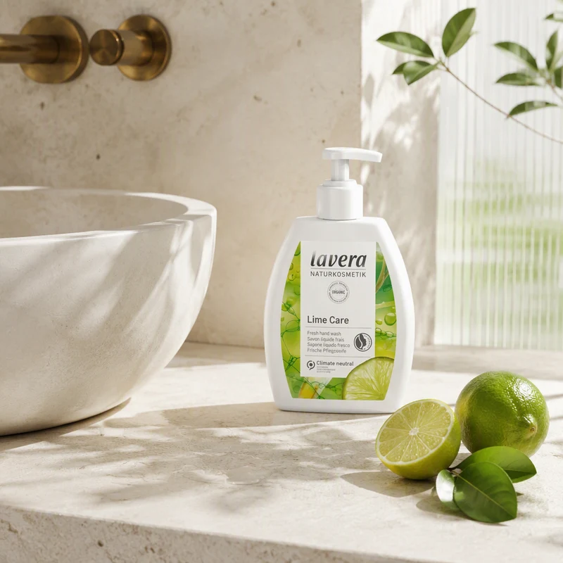Savon pour les mains Lavera Fresh Lime 250 ml