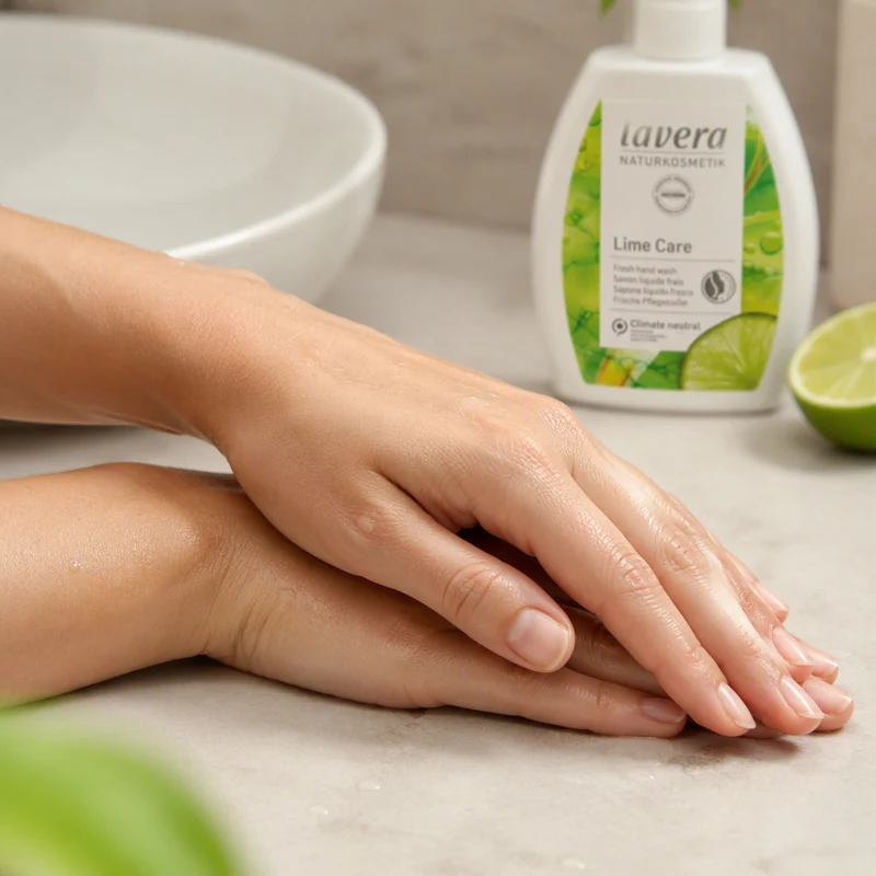 Savon pour les mains Lavera Fresh Lime 250 ml