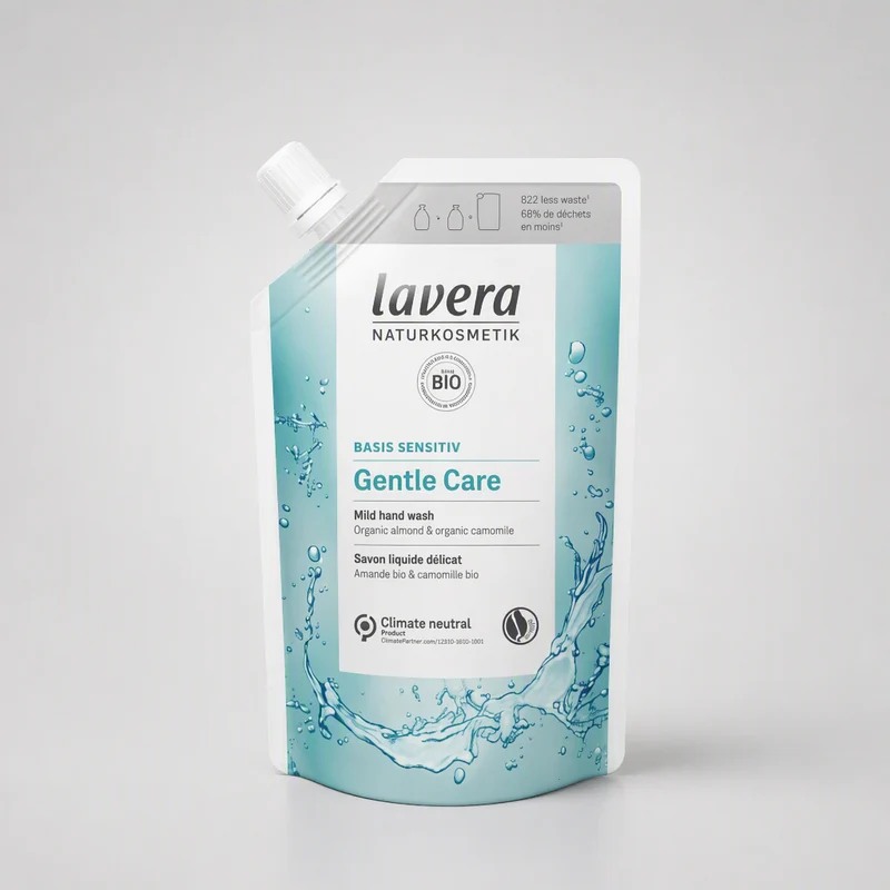 Recharge de savon pour les mains Lavera Basis Sensitive 500 ml