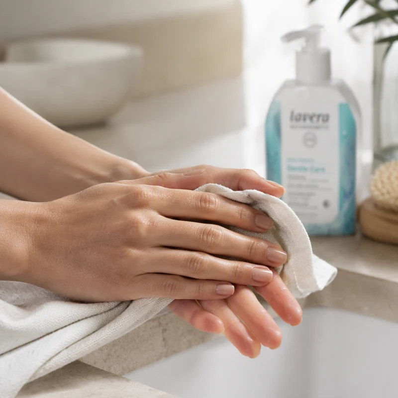Recharge de savon pour les mains Lavera Basis Sensitive 500 ml