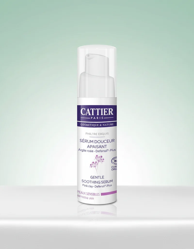 Cattier Sérum Visage Apaisant Peaux Sensibles 30 ml