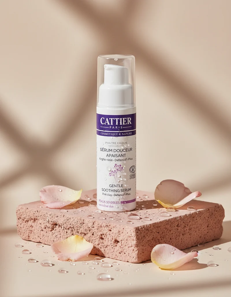 Cattier Sérum Visage Apaisant Peaux Sensibles 30 ml