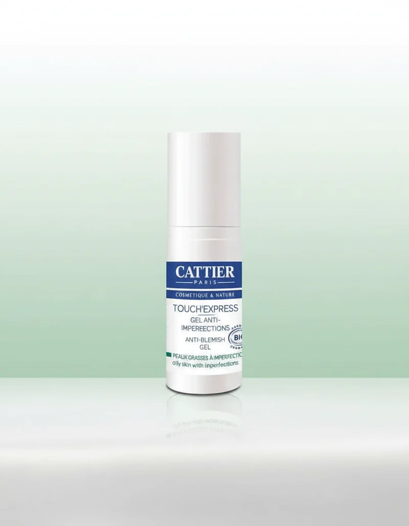 Cattier Anti-Blemish Touch Express Gel au Romarin et Arbre à Thé 5 ml