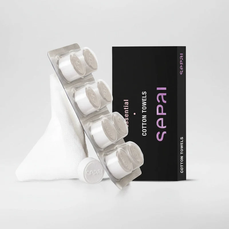 Serviettes en coton Sepai 8ud
