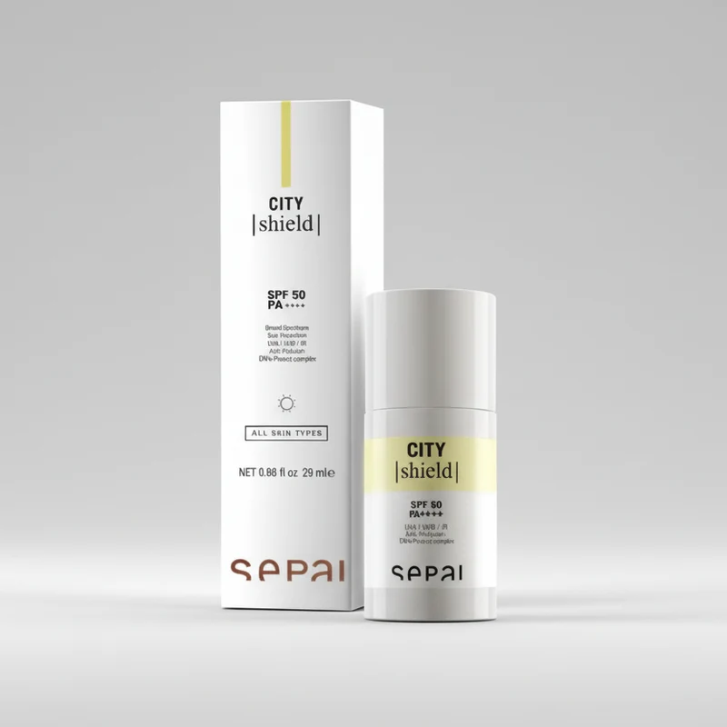 Sepai Crème Solaire Visage SPF 50+ City Shield 29 ml