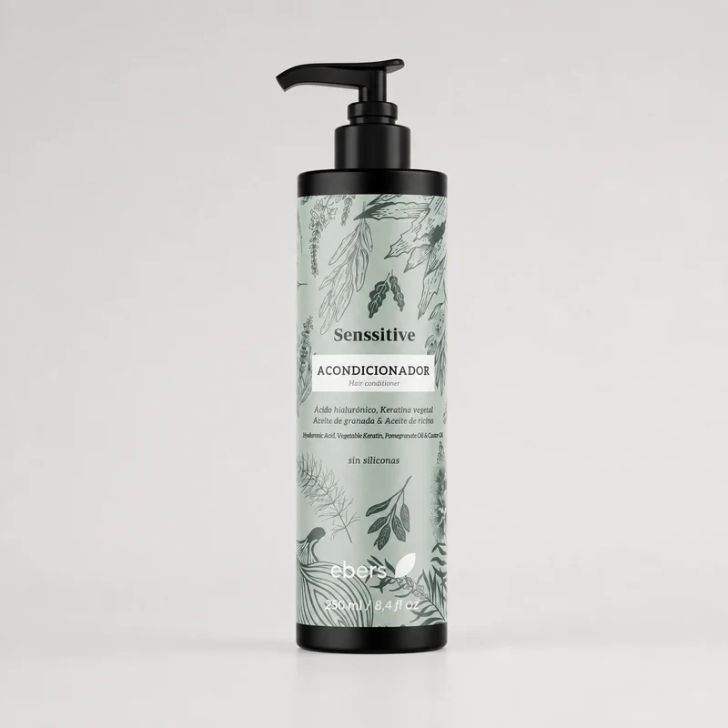Ebers Sensitive Hair Conditioner Sans Silicones 250 ml