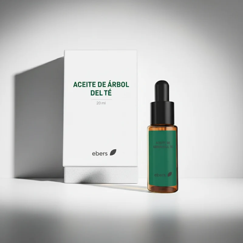 Huile d'arbre à thé Ebers avec compte-gouttes 20 ml