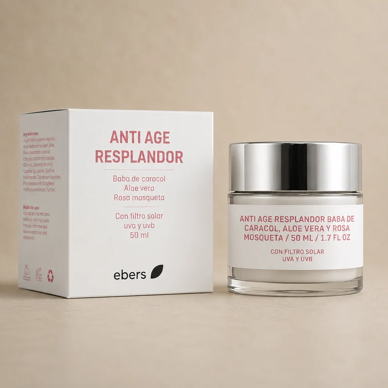 Ebers Glow Crème Anti-Âge SPF15 50 ml