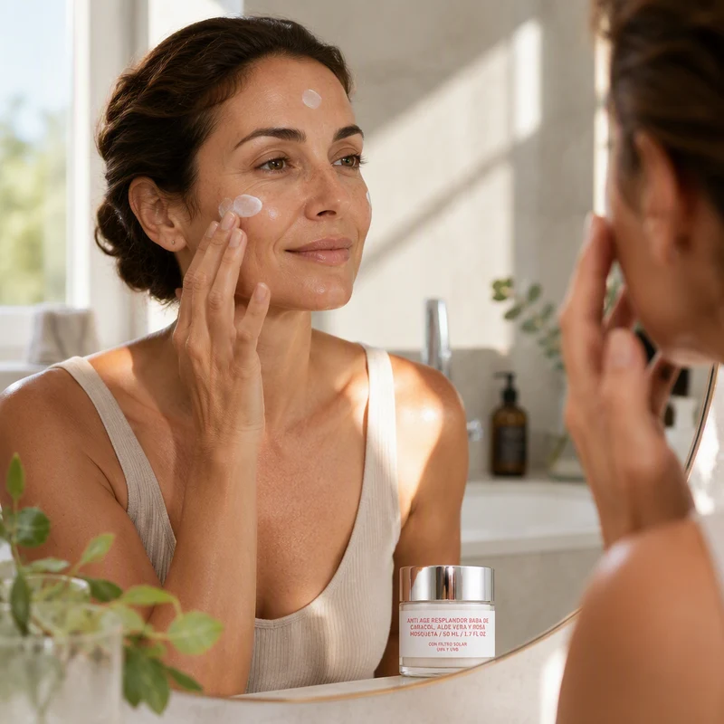 Ebers Glow Crème Anti-Âge SPF15 50 ml