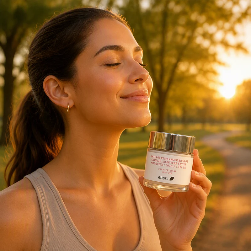 Ebers Glow Crème Anti-Âge SPF15 50 ml