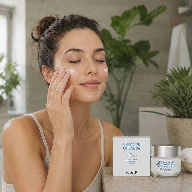 Crème Ebers Chrysalide pour peaux sensibles SPF 15 50 ml