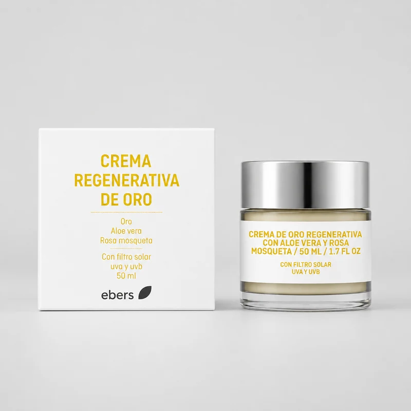 Crème régénératrice à l'or Ebers SPF15 50 ml