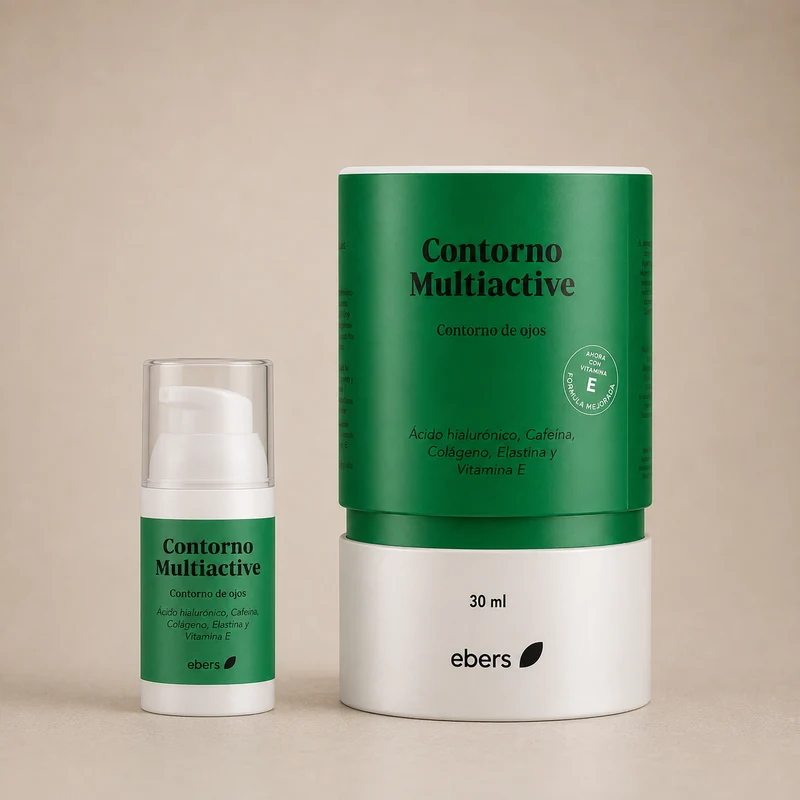 Ebers Multiactive Contour des Yeux à l'Acide Hyaluronique et à la Caféine 30 ml