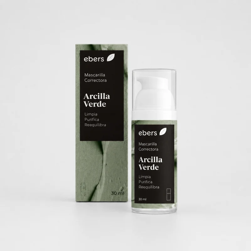 Masque correcteur Ebers à l'argile verte 50 ml