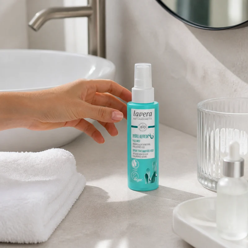 Lavera Hydro Refresh Spray rafraîchissant aux algues et acide hyaluronique 100 ml