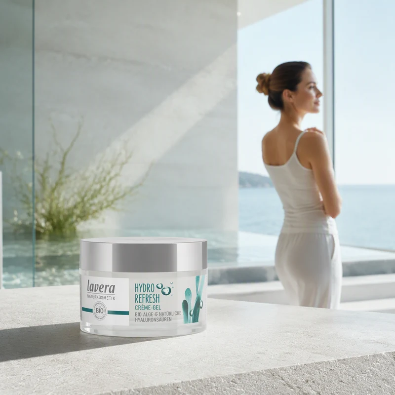Lavera Hydro Refresh Gel Crème aux Algues et Acide Hyaluronique 50 ml