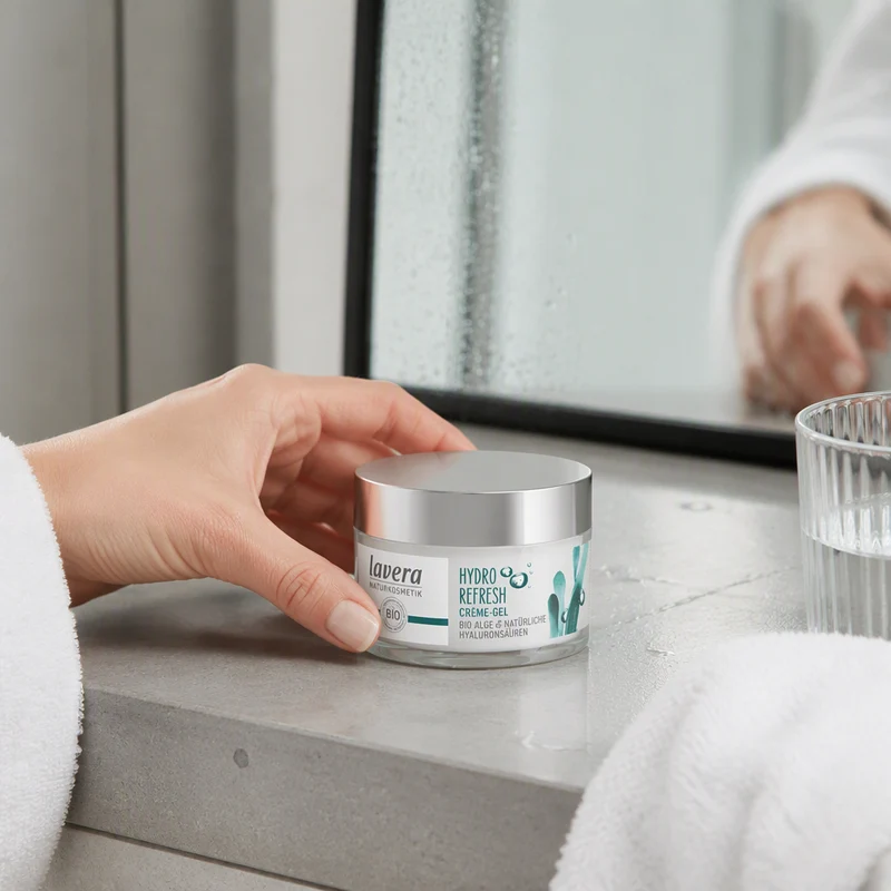 Lavera Hydro Refresh Gel Crème aux Algues et Acide Hyaluronique 50 ml