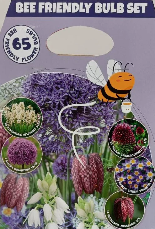 Bulbi da Fiore Amici delle Api Varietà Miste 65 Bulbi