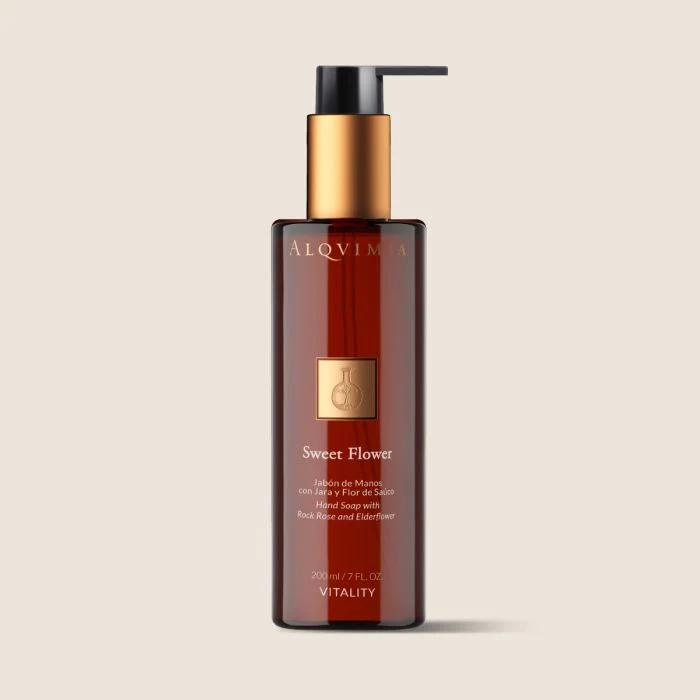 Savon pour les mains Alqvimia Sweet Flower 200 ml