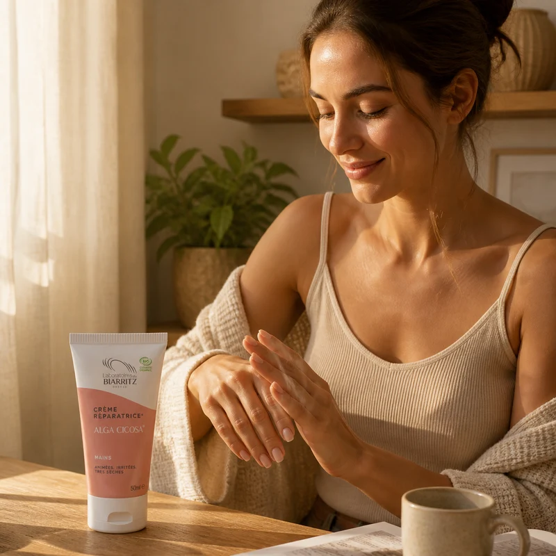 Laboratoires de Biarritz Cicosa Crème Mains Réparatrice aux Algues 50 ml