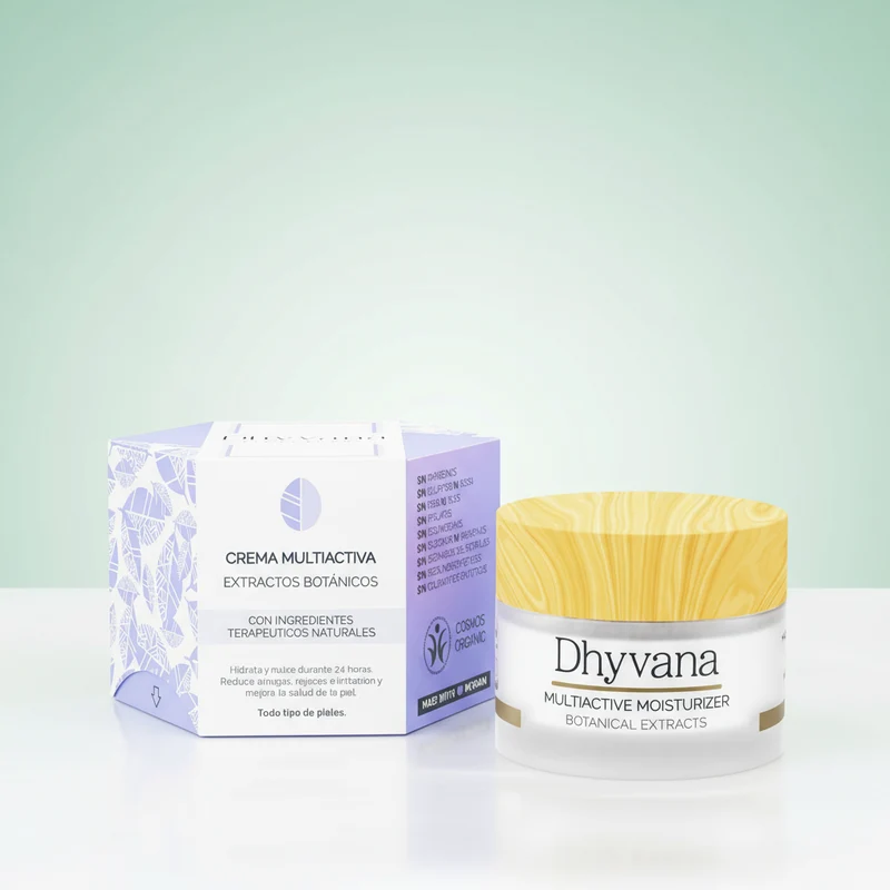 Dhyvana Crème Multi-Active aux Extraits Botaniques 50ml