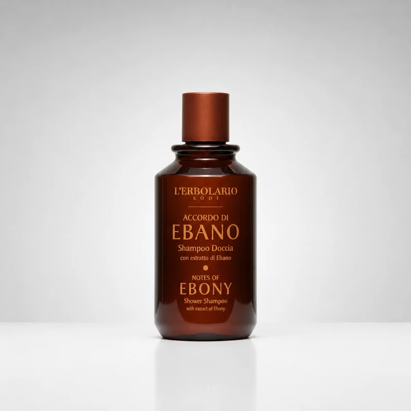 L'Erbolario Shampoing Douche aux Notes d'Ébène 250 ml
