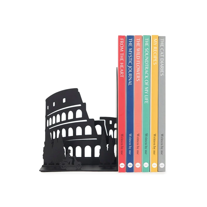 Fermalibri Roma Nero BALVI