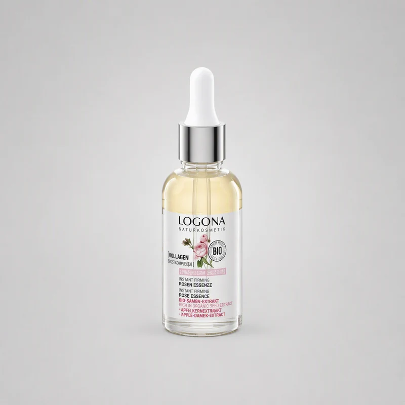 Logona Sérum Biphasique Fermeté Instantanée Roses et Pépins de Pomme Bio 30 ml