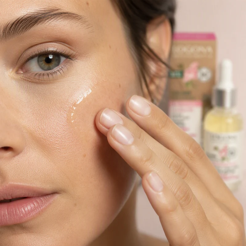 Logona Sérum Biphasique Fermeté Instantanée Roses et Pépins de Pomme Bio 30 ml