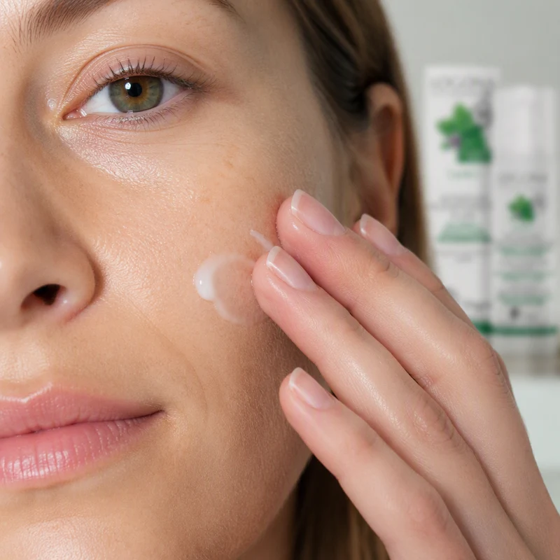 Logona Fluide Hydratant Jour et Nuit à la Menthe Bio et à l'Acide Salicylique 30 ml
