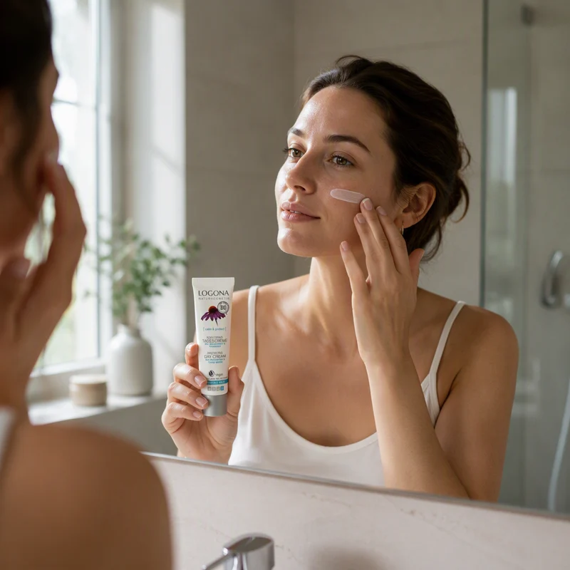 Logona Crème de Jour Protectrice à l'Echinacée Bio 30 ml