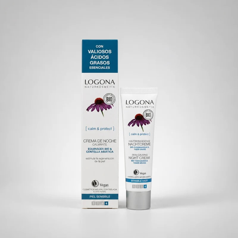 Logona Echinacea Crème de Nuit Apaisante Bio 30 ml