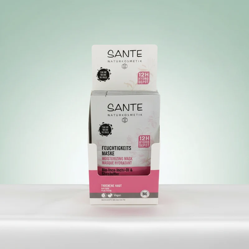 Masque Sante Hydratant à l'Huile Inca Inchi et Karite Bio 2X4ml