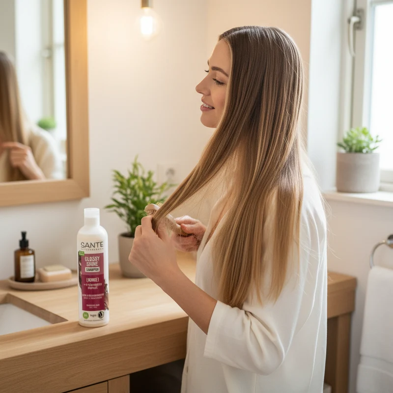 Sante Shampoing Brillance Éclatante Bouleau 250 ml