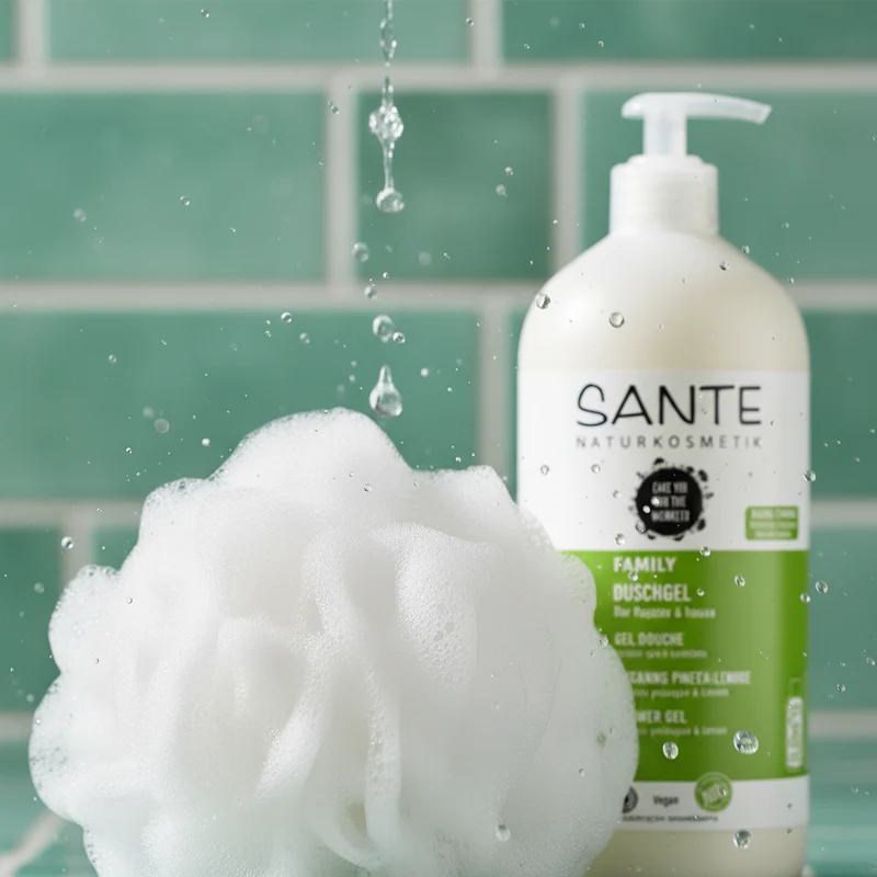 Sante Gel Douche Ananas et Citron Bio 950ml