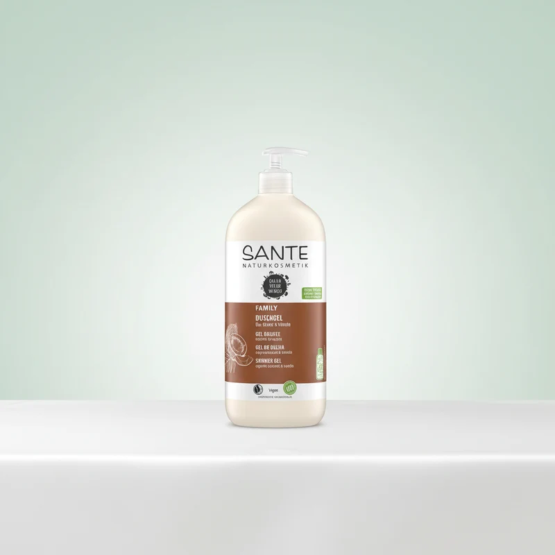 Sante Gel Douche Noix de Coco et Vanille Bio 950ml