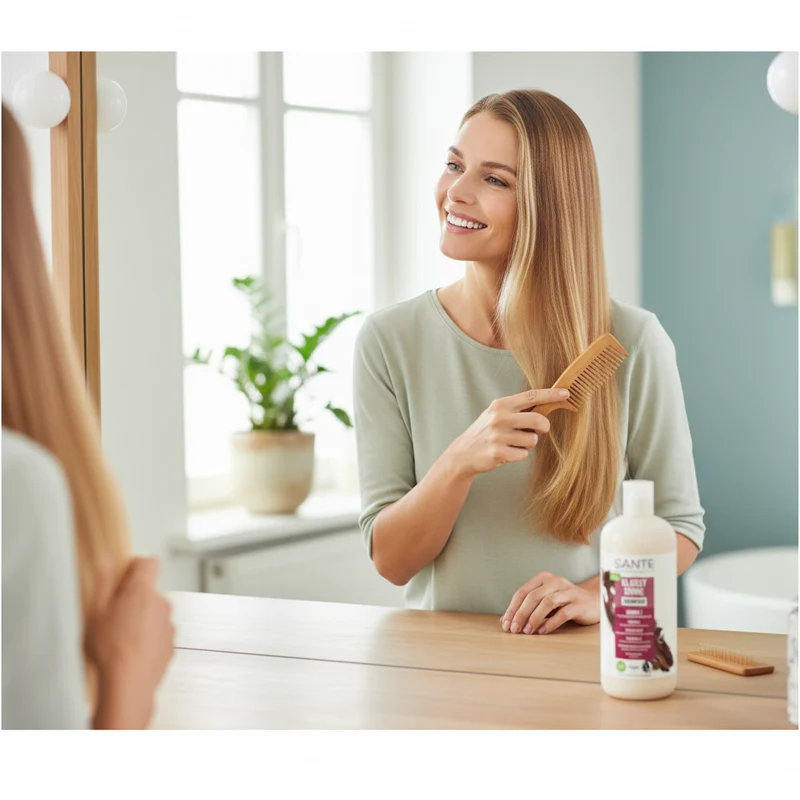 Sante Shampoing Brillance Éclatante Bouleau 500 ml