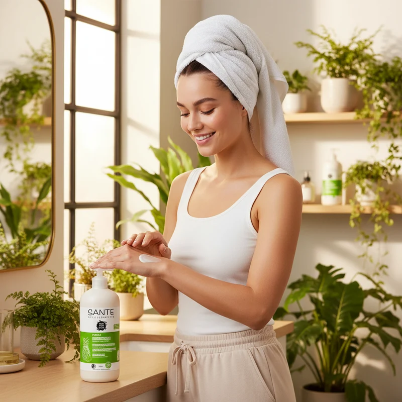 Sante Lotion Corporelle Ananas & Citron Bio 500 ml