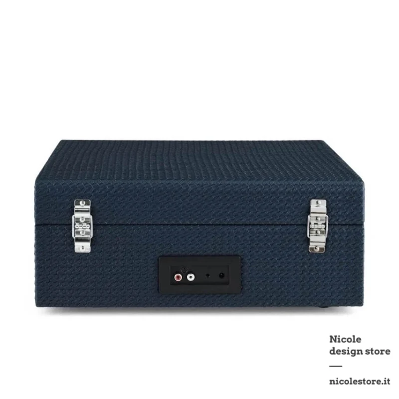 Giradischi Bluetooth 3 Velocità Voyager Blu Avio Crosley