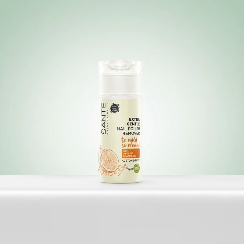 Dissolvant pour vernis à ongles extra doux Sante 100 ml