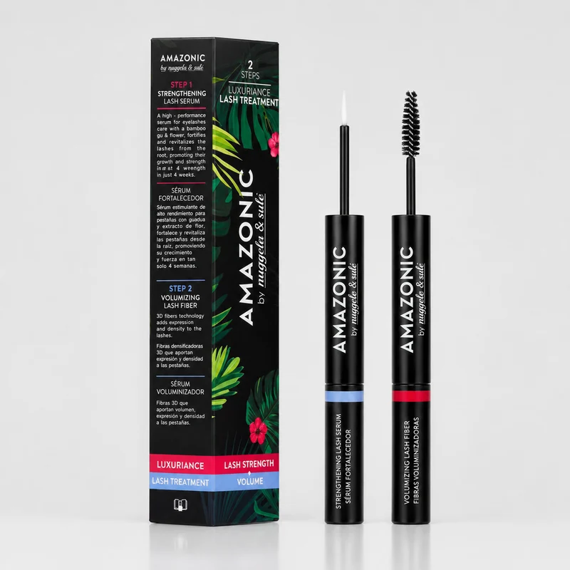 Nuggela & Sule Amazonic Sérum Fortifiant Cils + Volumateur 3 ml + 3 ml