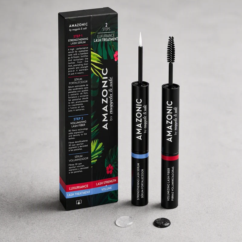 Nuggela & Sule Amazonic Sérum Fortifiant Cils + Volumateur 3 ml + 3 ml