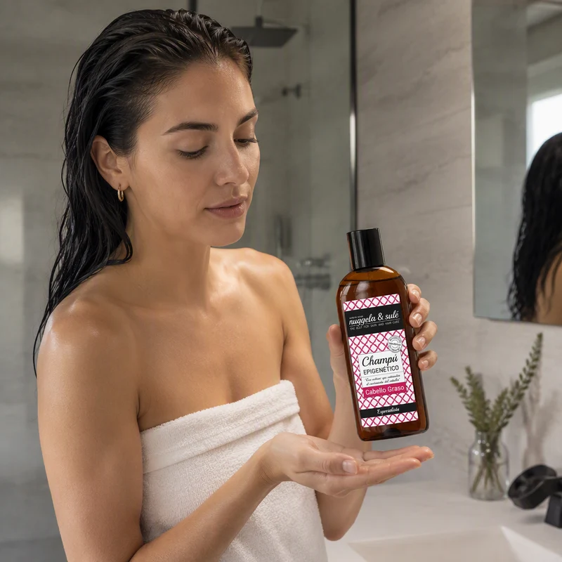 Nuggela & Sule shampooing épigénétique pour cheveux gras 250 ml