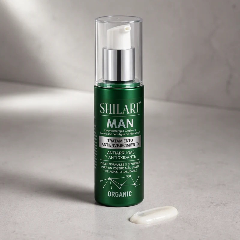 Émulsion Visage Anti-Âge Shilart Man 120 ml