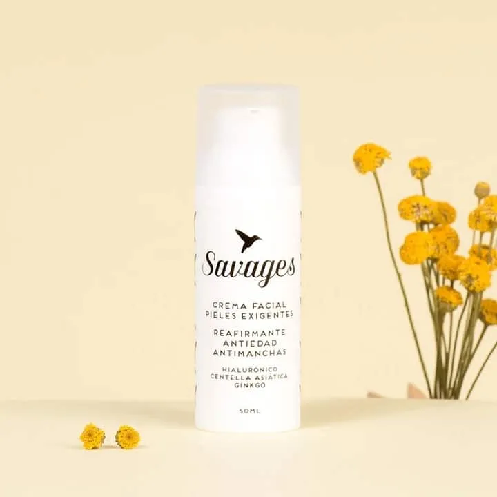 Savages Crème Visage Anti-Âge pour Peaux Exigeantes 50 ml