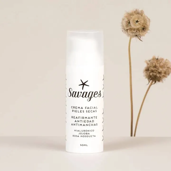 Savages Crème Visage Anti-Âge Peau Sèche 50 ml