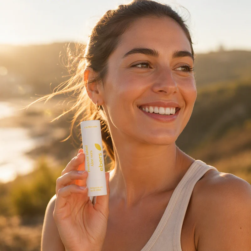 Baume à lèvres Ebers Aloe Vera SPF 15